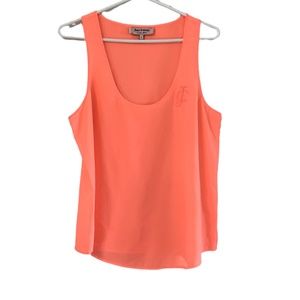🎀BOGO Free!🎀 Juicy Couture Neon Orange Tank, Size L